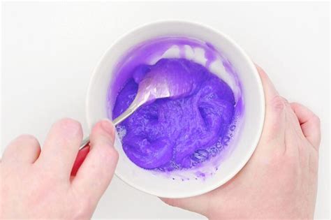 How To Make Purple Slime Easy And Shimmery Diy Slime Recipe