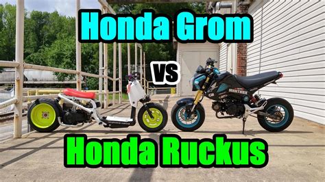 Learn About 44 Images Honda Ruckus Vs Grom Vn