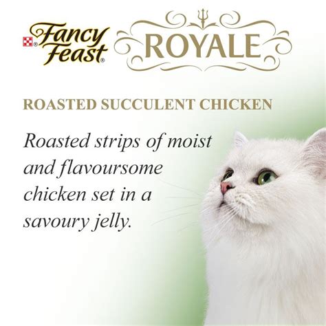 Fancy Feast Royale Roasted Succulent Chicken X G Cans Adult