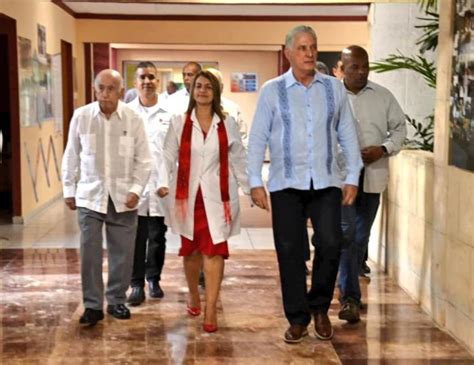 D Az Canel Attends Medical Cooperation Anniversary Ceremony Cuban