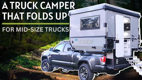 The Folding Truck Camper That Fits A Tacoma Cube Series YouTube