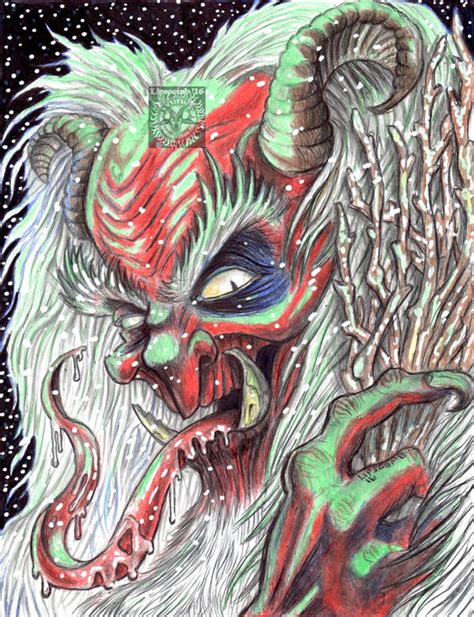 Old Man Krampus By Thedavel On Deviantart