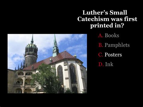 Martin Luthers Small Catechism An Introduction Ppt Download