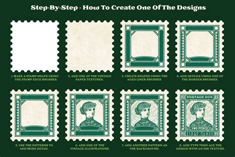 The Postage Stamp Collection - Affinity - Design Cuts