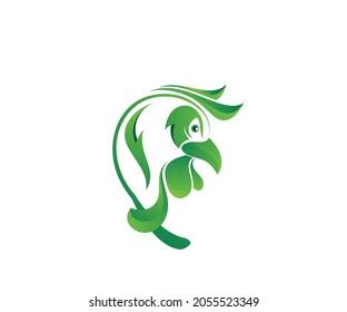 Green Rooster Logo Design Template Stock Vector (Royalty Free) 2055523349 | Shutterstock