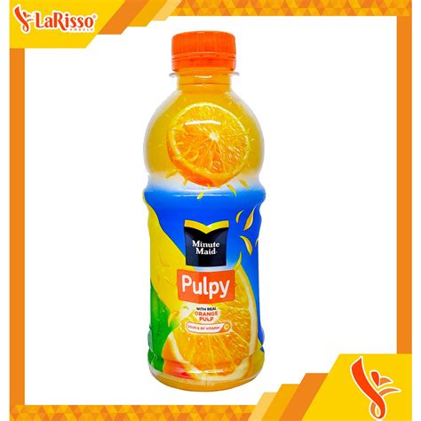 Jual MINUTE MAID PULPY ORANGE 350ML Shopee Indonesia