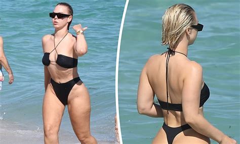 Bikini Designer Bianca Elouise Flaunts Her Curves And Derri Re In A G