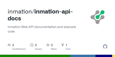 Github Inmationinmation Api Docs Inmation Web Api Documentation And