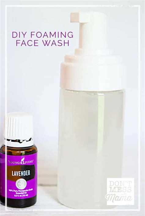 Diy Face Wash Foaming Facial Cleanser For All Skin Types