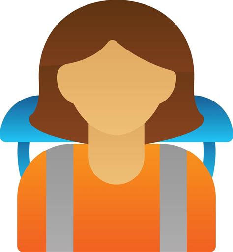 Woman Traveller Vector Icon Design 15843859 Vector Art At Vecteezy