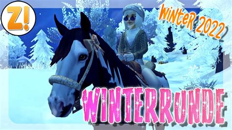 Winter Update 2022 Winterrunde 🐴 Abendrunde Server 5 Star Stable