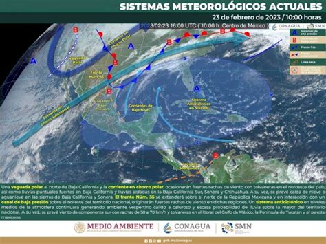 Alertan Por La Entrada Del Frente Frio Numero 35 A Chihuahua La