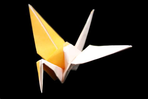 How To Make An Origami 2 Colors Crane Paper Crafts Instructions And