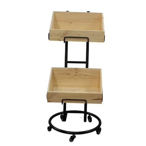 Wooden Crate Stand Ds Market