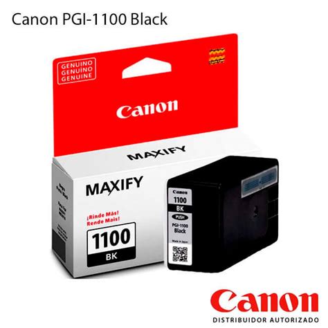 Cartucho De Tinta Canon PGI 1100 Black