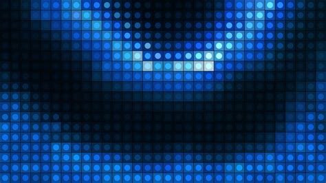 abstract pixelated screen  arcuate fluctuating shapes motion
