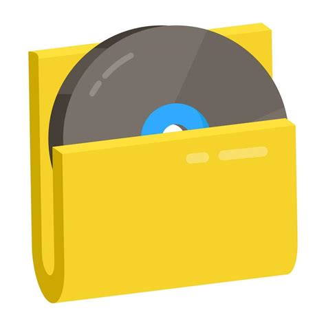 premium  icon  cd folder  vector art  vecteezy