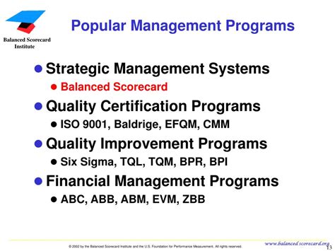 Ppt Paul Arveson And Howard Rohm Balanced Scorecard Institute