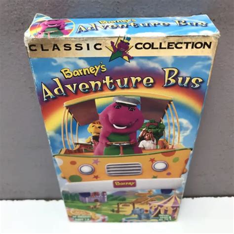 Barney Friends Adventure Bus Classic Collection Vhs Video Tape Buy