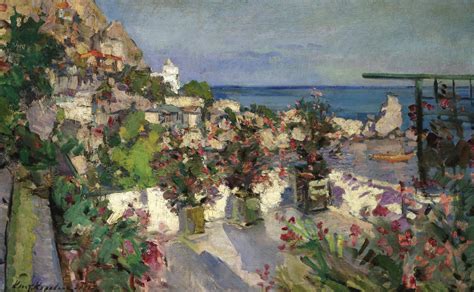 Konstantin Korovin 1861 1939 View From The Terrace Gurzuf 1912