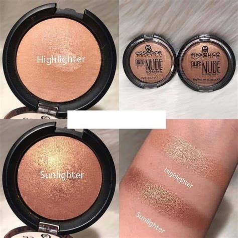 Essence Pure Nude Highlighter Be My Highlight Sunlighter Beauty