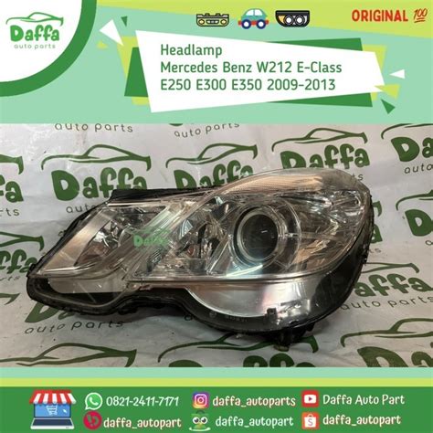 Jual LAMPU DEPAN MOBIL MERCEDES BENZ MERCY W212 E CLASS E250 E300 E350