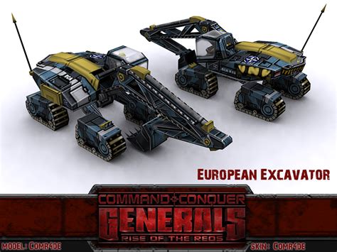 Excavators Image Rise Of The Reds Mod For C C Generals Zero Hour Moddb