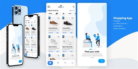 Figma Mobile Shopping App Ui Ui Free