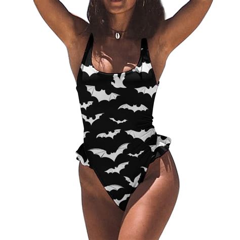 Gothic Swimsuit Colaless Modern Swim Swimwear For Chubby Hot Sale