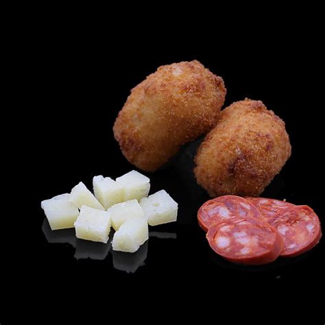 Croquetas De Chistorra Con Idiazabal 00 E Aditivos Grupo Gourmets