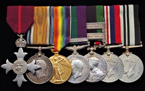 Aberdeen Medals | A decorated Indian Army Officer's South Persia ...