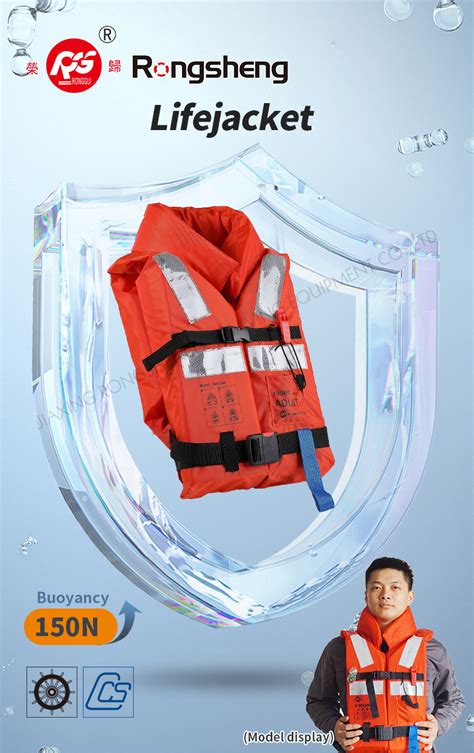 Solas Ccs Ec Adult Foam Survival Marine Life Jacket For Lifeboat