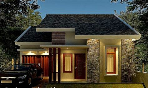 Contoh Model Atap Genteng Rumah Minimalis 1 Desain Id