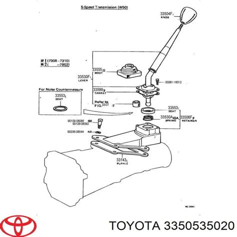 Toyota Manguito De Cambio De Marcha Palanca Selectora