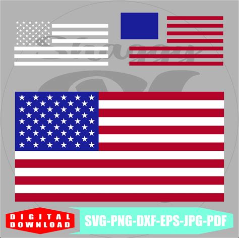 Layered American Flag Svg Us Flag Svg Usa Flag Clipart Us Flag Clipart