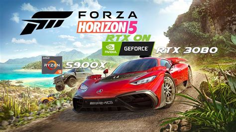 Forza Horizon 5 Ryzen 5900x Rtx 3080 Extreme Setting I Rtx On I 4k Graphics With Fps Count Youtube