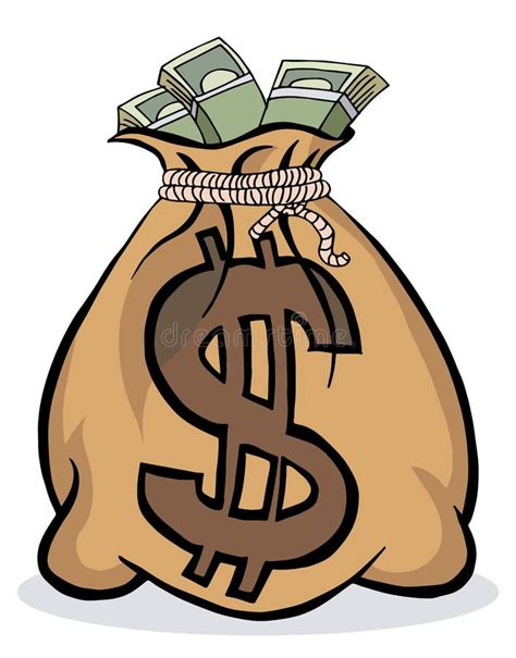 Big Money Bag Stock Vector - Image: 67418451