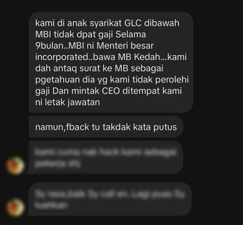 Anak Syarikat Mbi Kedah Diberi Notis Bulan Tak Bayar Gaji Pekerja