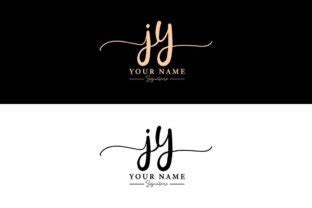 Jy Letter Handwriting Graphic By Graphicfirozkabir Creative Fabrica