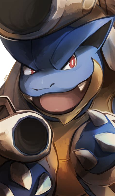 MEGA BLASTOISE by MBLOCK on deviantART | ポケモン カメックス, イラスト, ポケモン かわいい