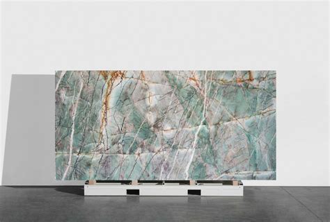 Amazzonite Cristallo Polished Ollin Quartzite Natural Stone