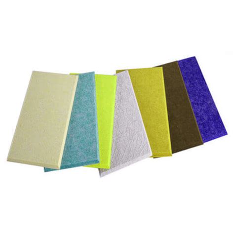 Polyester Board Polyester Fiber Acoustic Board Sound Absorbing Panel