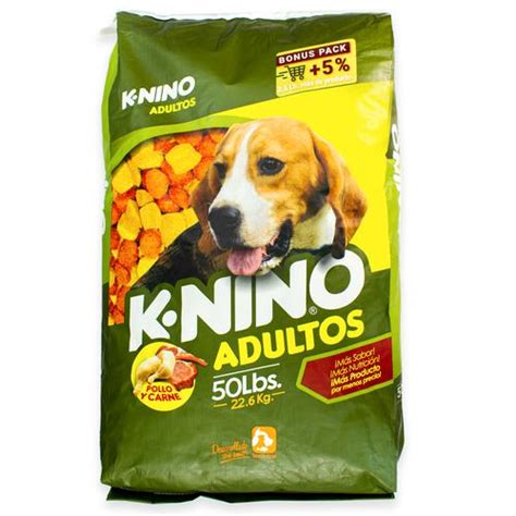 K NINO Comida Perro Adulto 22 6 Kg 50 Lb Mascotas Pricesmart