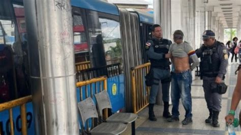 Homem é Preso Por Importunação Sexual Dentro De ônibus Em Manaus