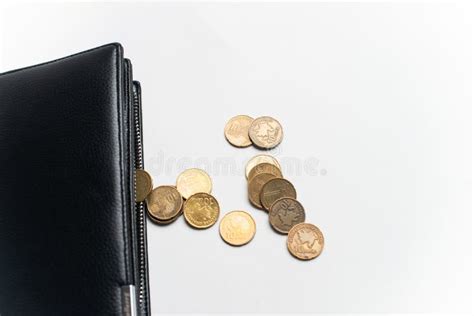 Wallet with Coins, Wallet with Money, Full Wallet with Bills and Stock ...