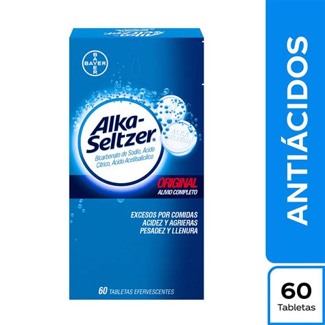 Alka Seltzer Tabletas Farmacenter Pharmahome