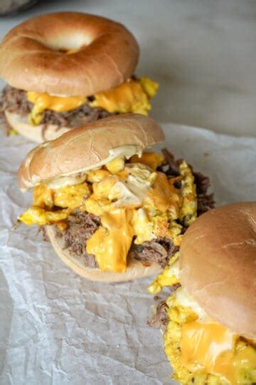 Steak Egg And Cheese Bagel Mcdonalds Copycat Razzle Dazzle Life