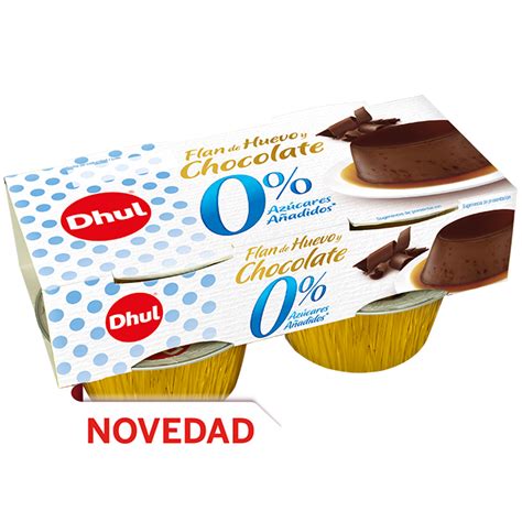 Flan De Huevo Y Chocolate Az Cares A Adidos Dhul