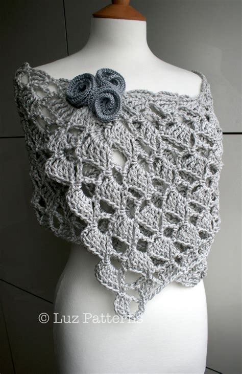 Crochet Pattern Summer Evening Wrap Crochet Pattern Etsy