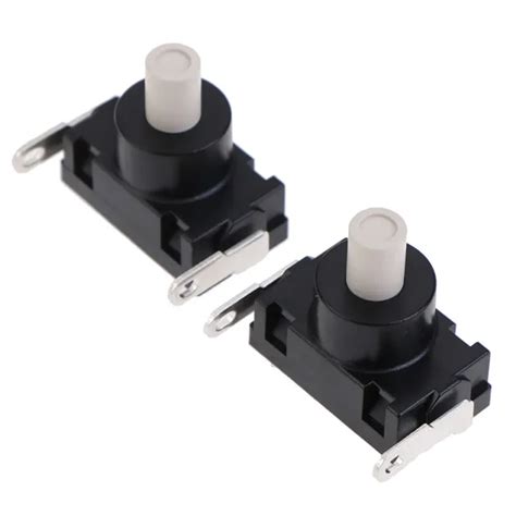 2PCS VACUUM CLEANER Switch 16A125V 8A250V KAN J4 2 Button Limit